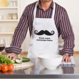 Personalised Moustache Apron