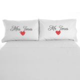 Pair Of Mr & Mrs Pillowcases