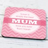 Personalised Mum Coaster