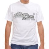 New Dad Since ... Personalised T-Shirt