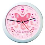 Personalised Butterfly Clock