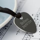 Engraved Guitar Plectrum
