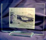 Large Photo Engraved Glass Block