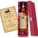 Personalised Usher Malt Whisky
