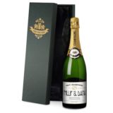 Personalised Anniversary Champagne