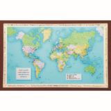 Personalised World Traveller Map