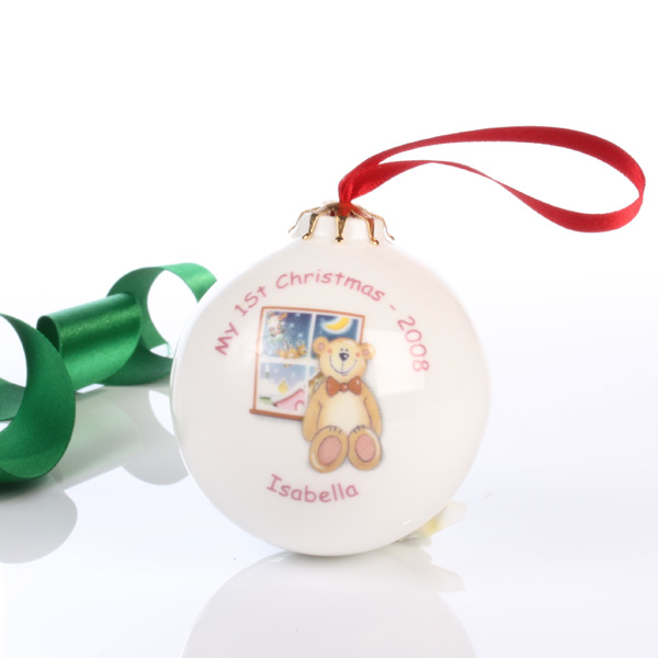 1st Christmas Bauble