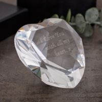 paperweight crystal engraved