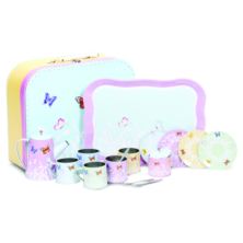 Butterfly Tin Tea Set