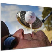 Personalised Golf Tee Poster