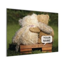Personalised Poster Teddy Bear Design -