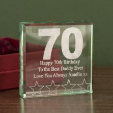 70th Birthday Keepsake