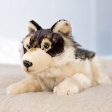 Living Nature Wolf Soft Toy