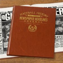 Personalised Arsenal Football Book