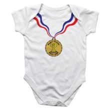 Personalised Medal Baby Grow