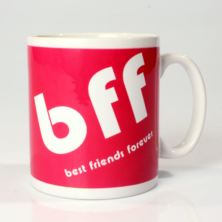 Personalised BFF Txt Mug