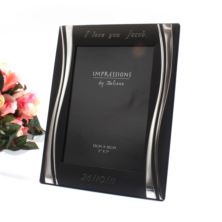 Personalised Black Swirl Frame