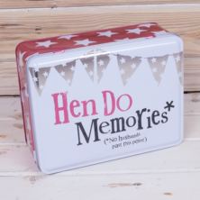 Hen Do Memories Tin