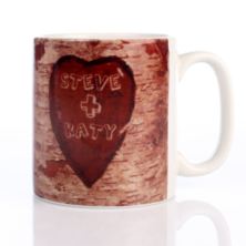 Carved Message Mug