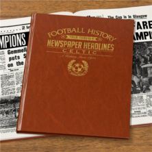 Personalised Celtic Football Book