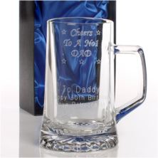 Personalised Dad's No. 1 Pint Tankard
