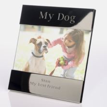 My Dog Engraved Photo Frame