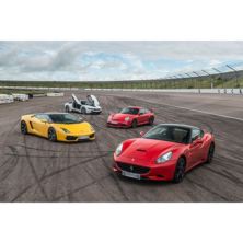 Four Supercar Driving Blast with Free High Speed Passenger Ride - Week Round