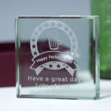 Father's Day Glass Keepsake