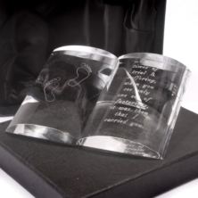 Footsteps Open Crystal Book