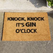 Gin O'Clock Doormat