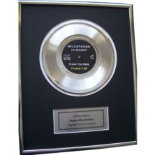 Personalised Gold Disc
