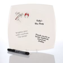 Hen Night Signature Plate