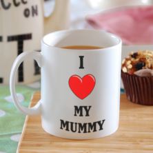 I Heart My Mummy Mug