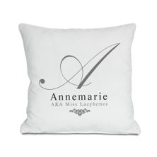 Personalised Initial Cushion