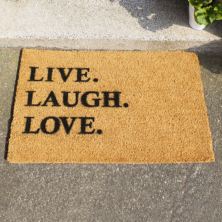 Live Laugh Love Doormat