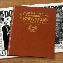 Personalised Liverpool Football Book
