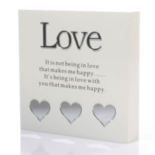 Love Sentiment Block-Art