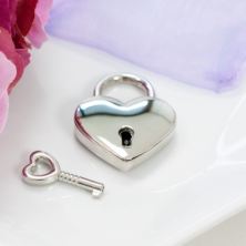 Personalised Heart Love Lock