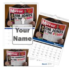 Personalised Best Dad Calendar