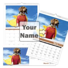 Personalised Dog Calendar