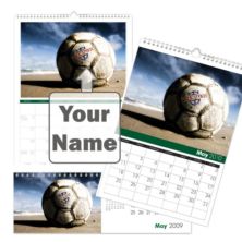 Personalised Football Fan Calendar