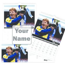 Personalised Leeds Legends Calendar