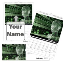 Personalised Sci-Fi Calendar