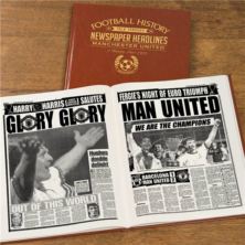 Personalised Manchester United Football Book