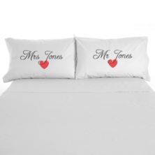 Pair Of Mr & Mrs Pillowcases