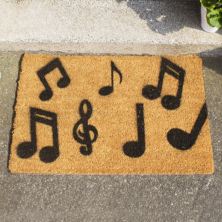 Music Notes Doormat