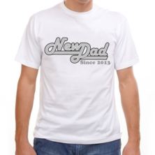 New Dad Since ... Personalised T-Shirt