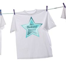 Personalised Number 1 Husband T-Shirt