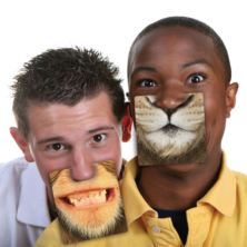 Party Animal Face Mats