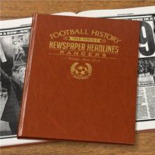 Personalised Rangers Football Book